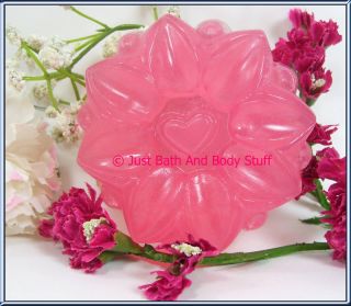 Lotus Blossom Handmade Natural Glycerin Soap Flower Bar
