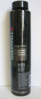 Goldwell Haircolor Topchic Coloration Permanent Color 8 6 oz Black Can