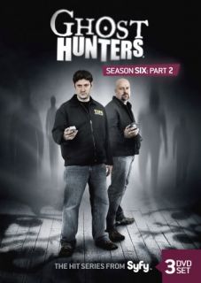 Ghost Hunters Season 6 Part 2 New SEALED 3 DVD Set 014381719024