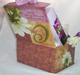 Lady Gift Basket Oil of Olay Luscious Embrace Trinket Box Lotion Body