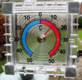 Window Thermometer Greenhouse Conservatory Sheds Outhouses Inside or