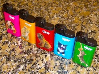  Crazy Pet Series Lighters Full Set Nice Gift for The Pet Lover