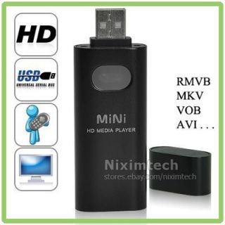 Smallest HD Multimedia Player 4GB USB HD Media Player MKV RM RMVB