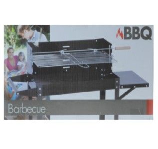  Patio Barbeque Wheel Barrel Charcoal BBQ Grill Stand 075253