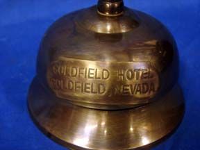 Victorian Hotel Desk Bell Goldfield Nevada Hotel
