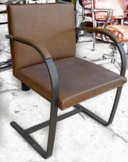 Knoll Mies Van Der Rohe Brno Tubular Side Chair