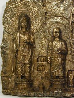 Longmen Grottoes 21 Buddha Statue Relief Wall Plaque Carving Buddhism