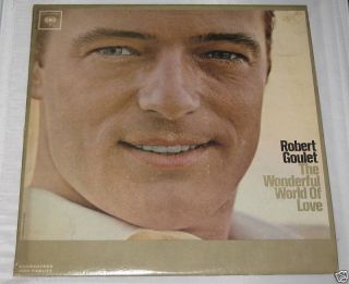 Robert Goulet The Wonderful World of Love 1963 Columbia CL 1993 Vinyl