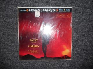 Gounod Faust Bizet Carmen, RCA LSC 2449 LP original pressing sealed