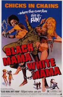 Pam Grier Poster Black Mama White Mama 1972