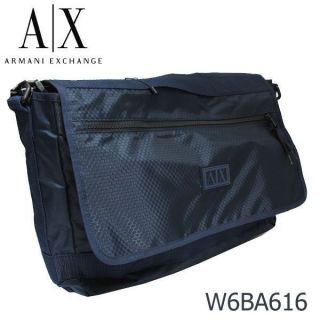 armani exchange a x nylon messenger shoulder bag purse