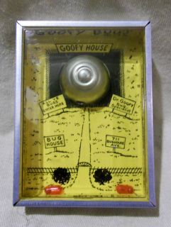Vintage Tin Goofy Bugs Puzzle Game Made by A Sherms Creation