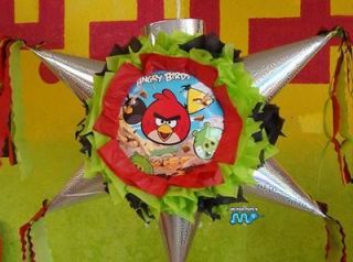 Pinata Angry Birds (Alternate Art) Star Shape Festive Holds Candy