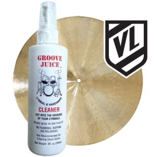 Groove Juice Cymbal Hardware Cleaner 8oz Bottle Drum Stands Cymbals