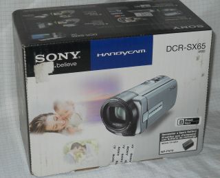 Sony Handycam DCR SX65 4 GB Camcorder Black