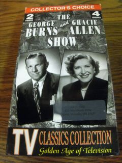 The George Burns and Gracie Allen Show TV Classics Collection VHS
