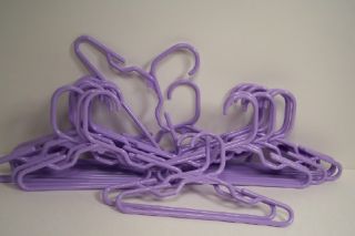 12 Lavender Doll Clothes Hangers for American Girl♥