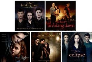 Twilight Soundtrack Collection 5 CD Set