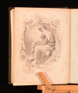 C1850 Excellent Woman Described Book Proverbs XXXI 10 31 Illustrated