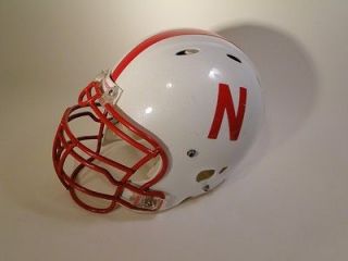 Awesome Game Used Nebraska Cornhuskers Football Helmet Good Game Wear