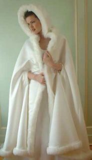 Bridal Cape for Wedding Gown Tiara 700B Ivory