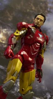 Custom Marvel Legends Avengers Ironman Unmasked Robert Downey Tony