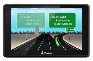 Cobra 6000 Pro HD GPS Navigation Trucker Routing w 5 Touch Screen