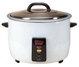 Aroma ARC 1033E Commercial 60 Cup Rice Cooker Nonstick inner cooking