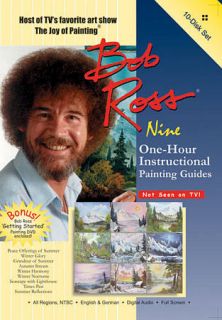 Bob Ross Joy Of Painting Series: Ten One Hour Instructional Guide DVD