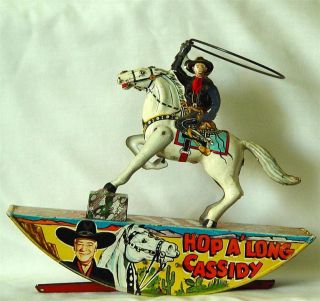 Hop A Long Cassidy Range Rider  by Marx 1940s