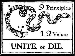 Principles 12 Values Unite or Die Tee Glenn Beck