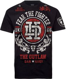 Fear The Fighter Official Dan Hardy UFC Walkout MMA T Shirt