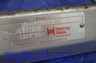 HANNAY Reel Manual Storage Reel C1520 17 18  
