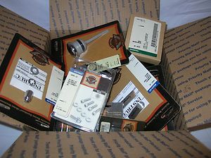 Harley Parts Accessories Lot New in Pkg Bolts Chrome Parts Trim B s 1