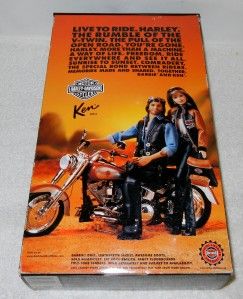 Barbie Doll Collector Edition Ken 1999 Harley Davidson Motorcycle