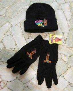 Scooby Doo Hat and Gloves Set Ladies Womens One Size Fits All New