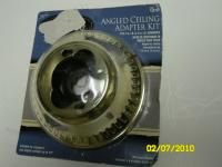 Harbor Breeze Angled Ceiling Adapter Kit #33978 polished BRASS