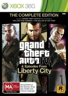 Grand Theft Auto 4 Complete New Xbox360 Game