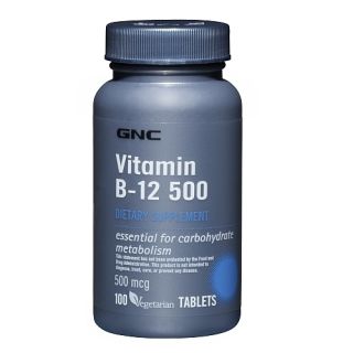 GNC Vitamin B 12 500 100 Tablets