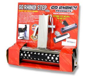 Go Rhino Bumper Hitch Step Polished stainless steel fits 2