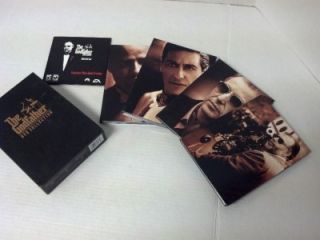 The Godfather DVD Collection DVD 2001 5 Disc Set Sensormatic