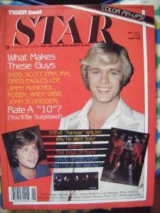Tiger Beat Star Teen Magazine Jun 1980 Kiss John Leif