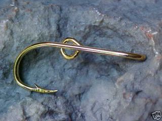 Eagle Claw Hat Tie Hook Pins Polished Gold Finish