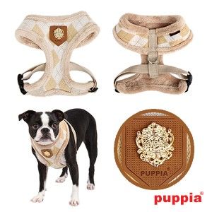 Puppia Argyle Mode A or B Vest Harnesses New for F w 2011