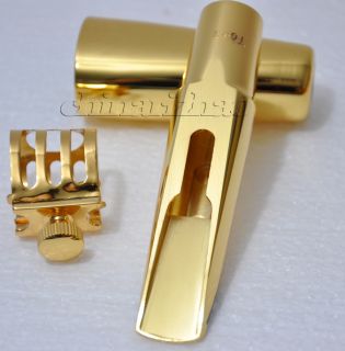 Professional TG mouthpiece Copper gold plate tenor sax Saxophone size