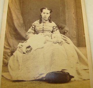  POST MORTEM Mother & Child Gregson & Co. England Mourning Photograph