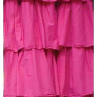 India Rose Ruffled Shower Curtain   2010XX