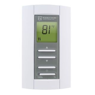 WarmlyYours SmartStat Programmable Thermostat for Dual Voltage