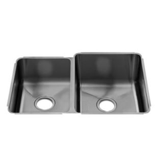 Franke Kubus 42 Stainless Steel Double Bowl Kitchen Sink   KBX12043