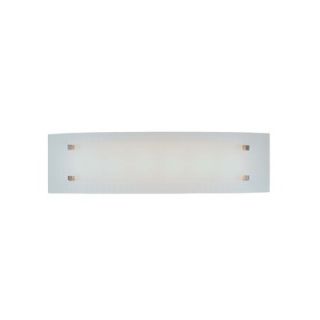 George Kovacs Wall Sconce in Bronze with Off White Linen Shade